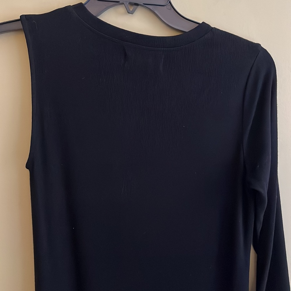 NWT VELVET (S) Trina Viscose Rib Dress - Black - Small - Picture 11 of 14